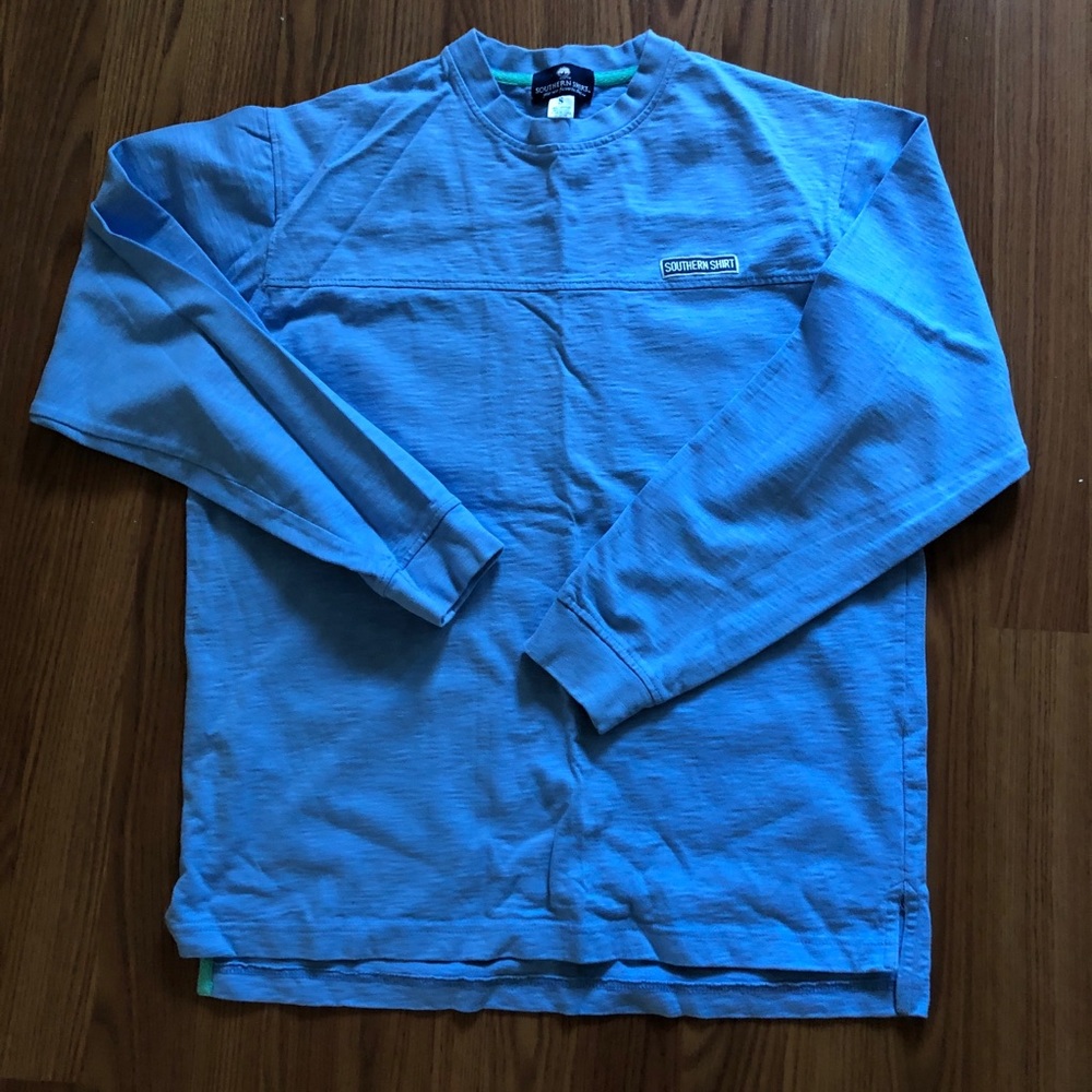 SSCO Long Sleeve Shirt on sz Small in Blue